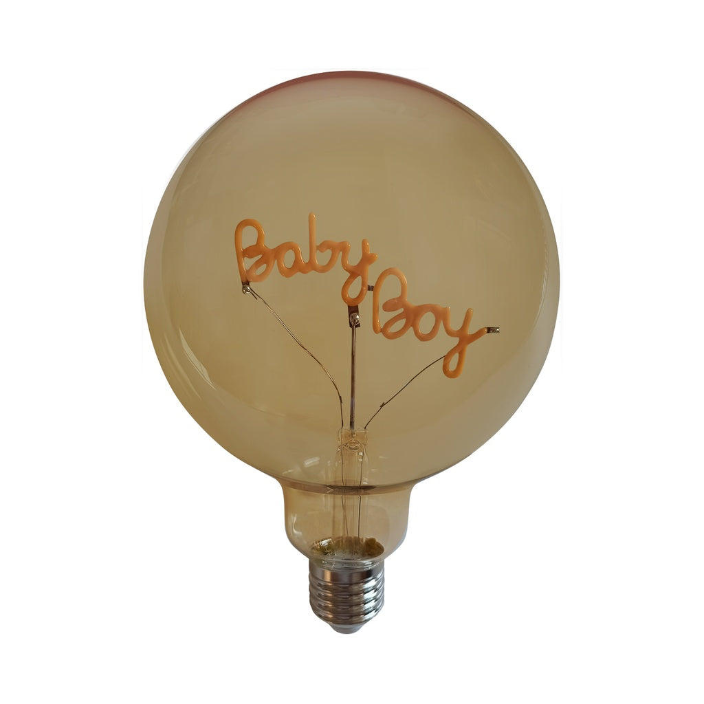 Ampoule LED mot Baby Boy E27 Ambre