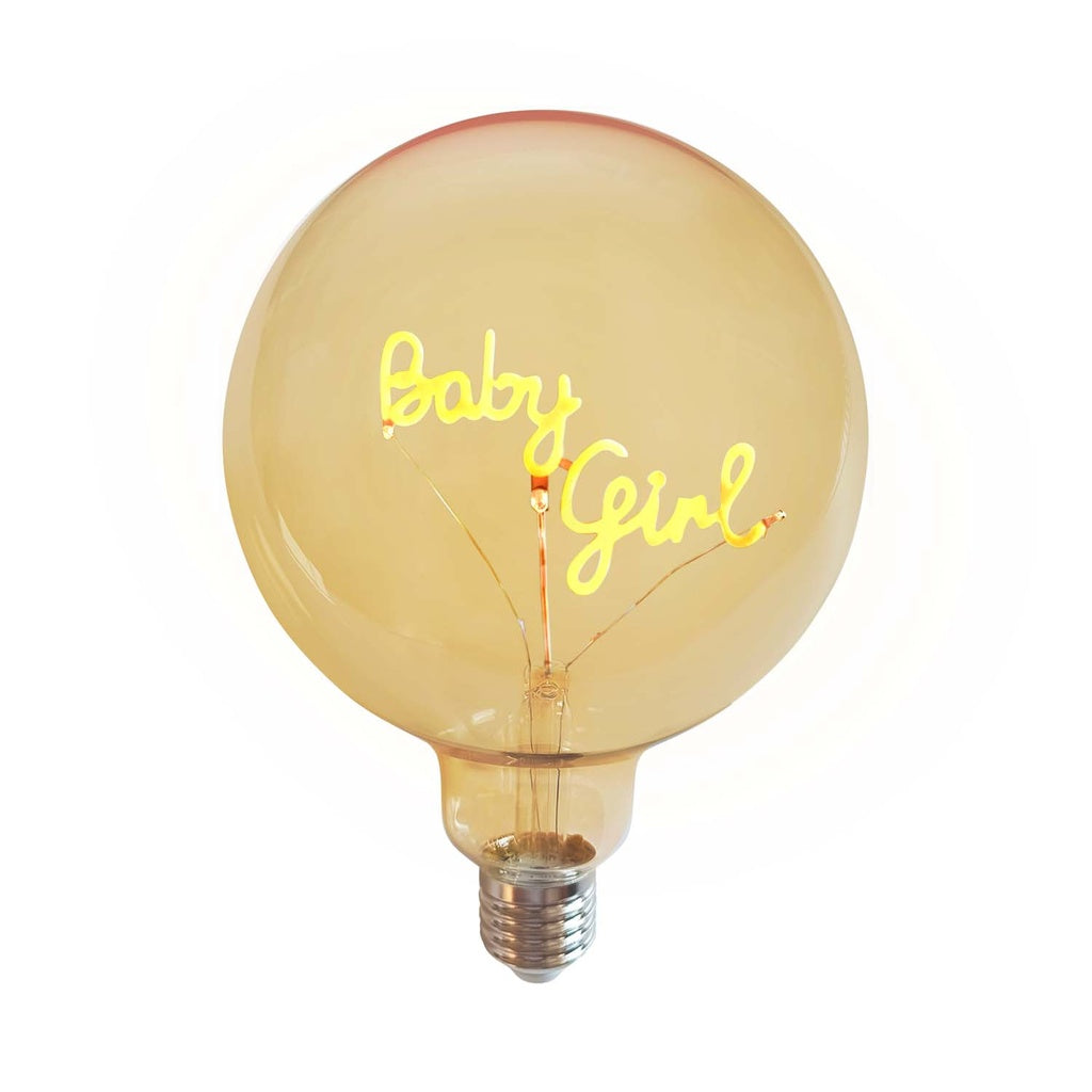 Ampoule LED mot Baby girl E27 Ambre