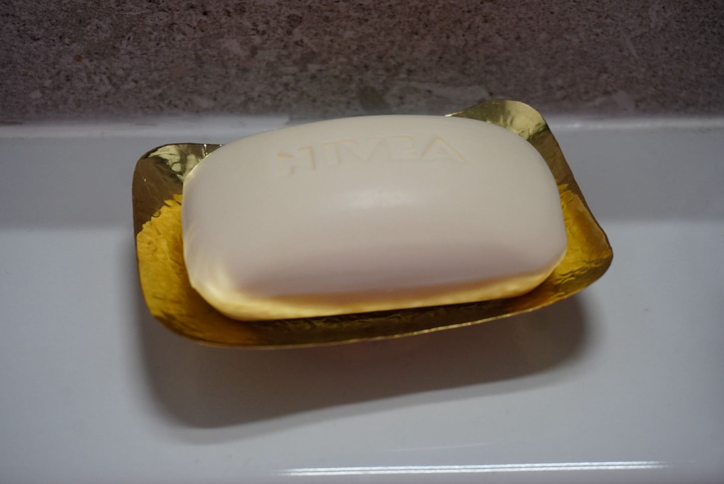 Porte savon en laiton