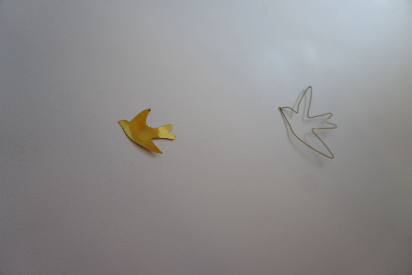 Oiseau en laiton