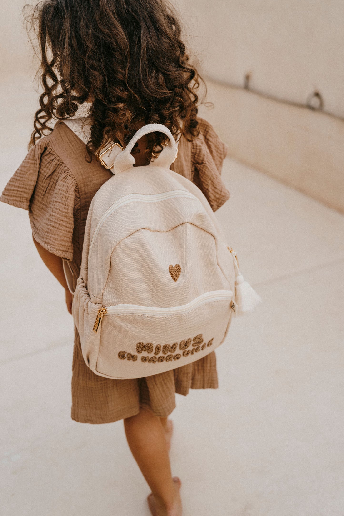 Sac à dos Minus Beige