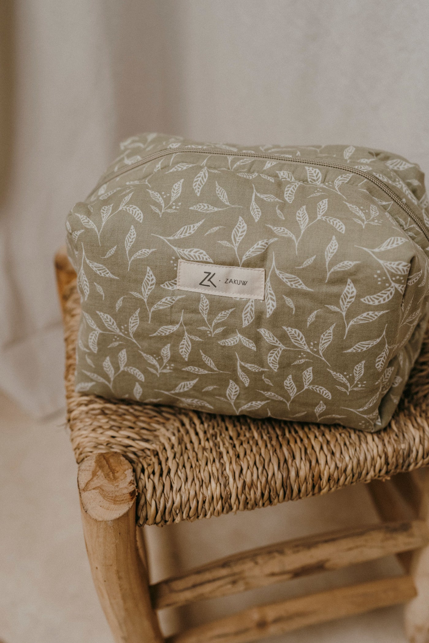 Trousse de toilette leaves