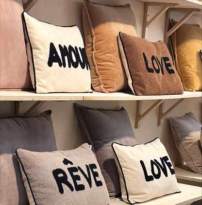Coussin "AMOUR"