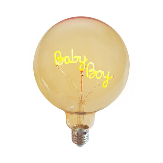 Ampoule LED mot Baby Boy E27 Ambre