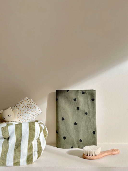 Trousse de toilette kaki